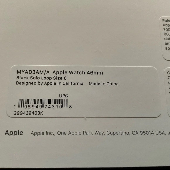 Solo loop black 46mm, size 6 - Picture 6 of 7